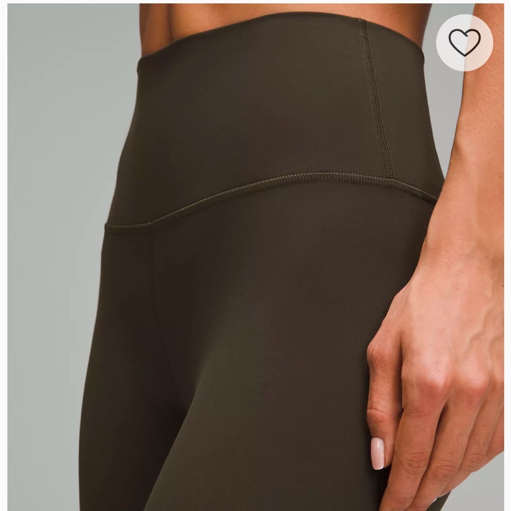 lululemon Align™ High-Rise Pant 28" DARK OLIVE - Picture 3 of 7